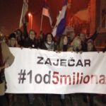 Protest građana „1 od 5 miliona“ održan u Zaječaru