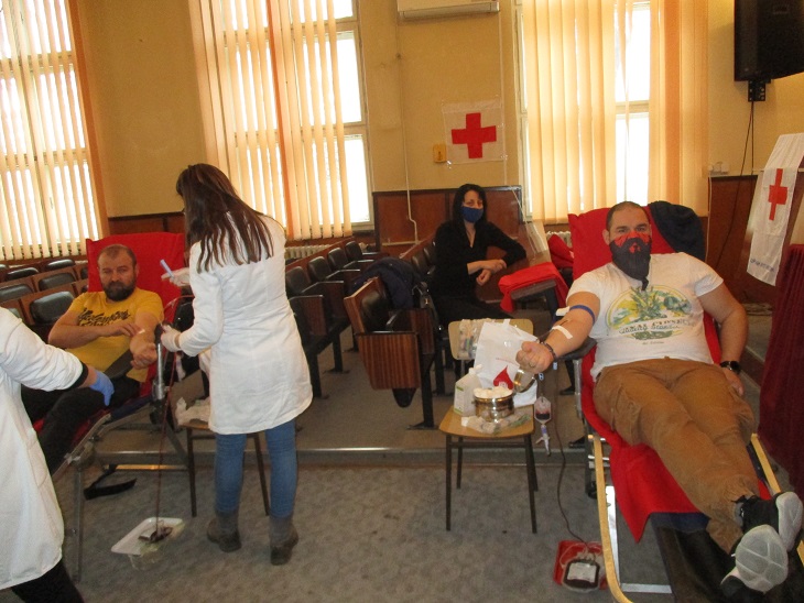 Održana akcija dobrovoljnog davanja krvi