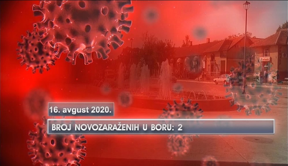 Na teritoriji grada Bora zabeležena dva nova slučaja virusa covid-19