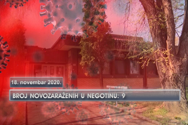 Prema poslednjim podacima Zdravstvenog centra Negotin u opštini Negotin je zabeleženo 9 novih slučajeva Kovid 19