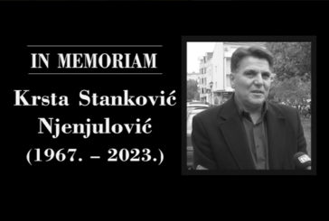 In memoriam: Krsta Stanković Njenjulović (1967. - 2023.)