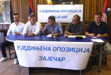 Potpisan sporazum o zajedničkom političkom delovanju opozicionih stranaka u Zaječaru