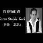 In memoriam: Goran Stojkić Goci