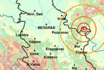 Zemljotres jačine 4,1 stepena pogodio Kladovo