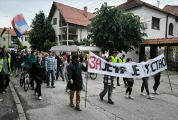 Organizovana protestna šetnja 