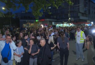 U Zaječaru je u toku veliki protest 