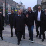 Ivica Dačić, lider srpskih socijalista obišao štandove SNS i SPS